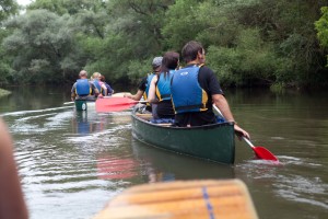 Paddeltour auf der Moder