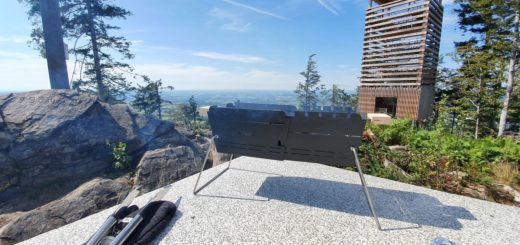 Knister Outdoor Grill auf dem Staffelberg