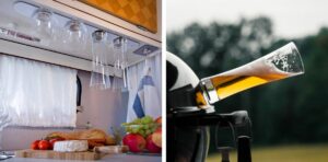 Campinggläser mit Magnetboden